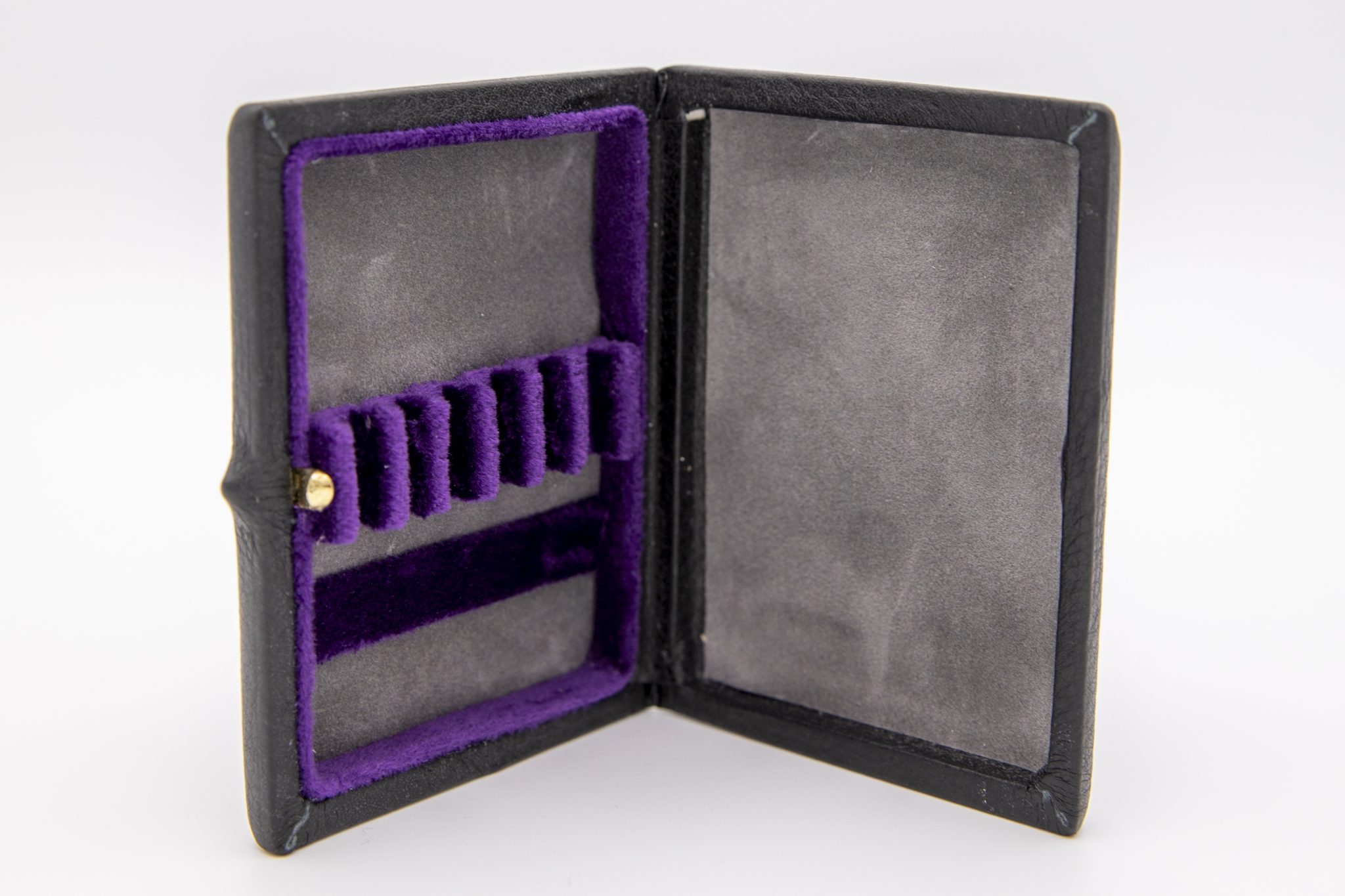 Loree Reed Case Reed case for 6 Oboe reeds: wood, black leather - Loree - Paris